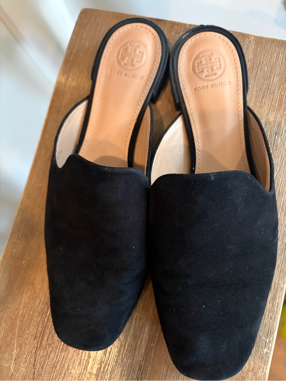 Tory Burch Carlotta Suede Mule Slide - Picture 3 of 8